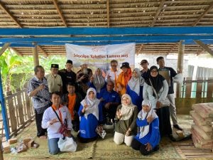 Peternakan Ayam Fungsional JATAM Difabel Bejen Terima Kunjungan Edukasi dari Lazismu Jawa Timur